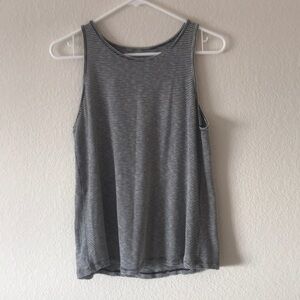 Black and White Striped Tank